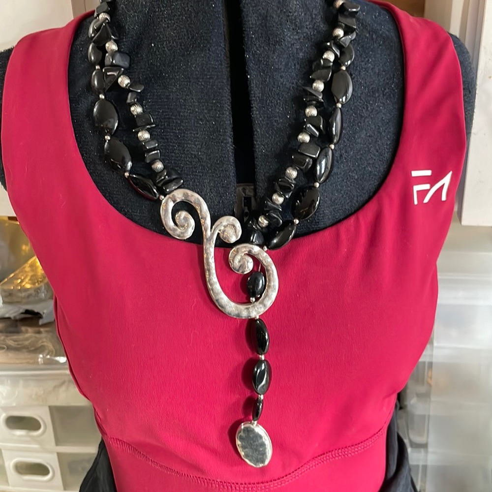 Statement necklace. Marked W